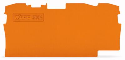 WAGO 2006-1392 Afsluit- en scheidingsplaat Oranje 1 stuk(s)