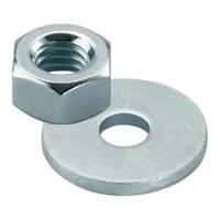 Fischer 510510 Zeskantmoeren Staal Galvanisch verzinkt 50 paar - thumbnail