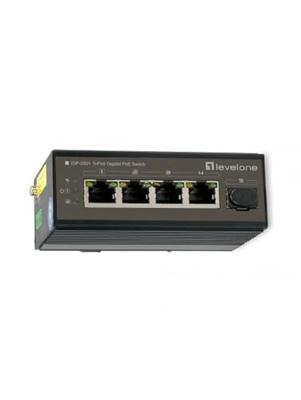 LevelOne IGU-0501 netwerk-switch Gigabit Ethernet (10/100/1000) Power over Ethernet (PoE) Zwart LevelOne IGU-0501 netwerk-switch Gigabit Ethernet (10/100/1000) Power over Ethernet (PoE) Zwart