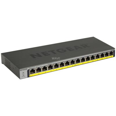 NETGEAR GS116PP-100EUS GS116PP Netwerk switch 16 poorten PoE-functie