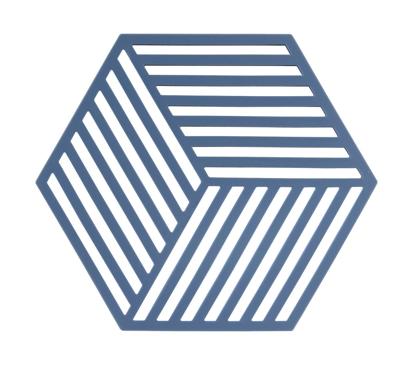 Zone - Hexagon - Onderzetter Denim
