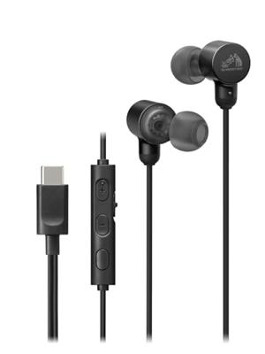 JVC HA-FR29UC bedrade in-ear oordopjes - Zwart
