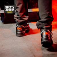 Safety Jogger ACDC X430 Veiligheidsschoen | Zwart/Rood | Maat 47 - ACDC93470 - thumbnail