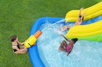 Bestway Opblaasbare Zwembad Waterpark 435x286x267cm + 5 Jaar Tuin 53478 - thumbnail
