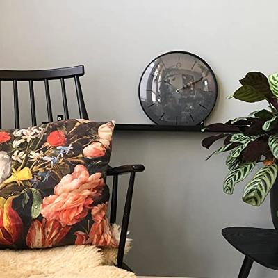 NeXtime - NeXtime - Design Wandklok - Radio controlled - Zwart - 30cm NeXtime - NeXtime - Design Wandklok - Radio controlled - Zwart - 30cm