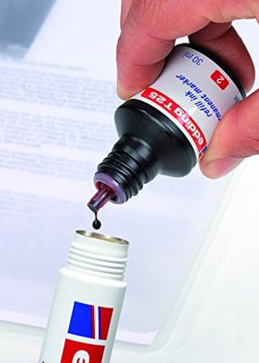 Edding Permanentmarker 4-850-1-4002 Permanent marker Rood Watervast: Ja