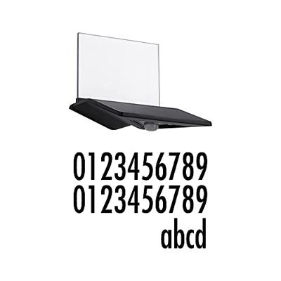 Paulmann 94243 Yoko Huisnummerlamp op zonne-energie met bewegingsmelder Energielabel: G (A - G) 1.2 W Warmwit Antraciet