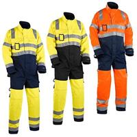 Blåkläder Overall High-Vis 63731804 | High-Vis Geel/Zwart | Maat 56 - 7330509340639 - thumbnail
