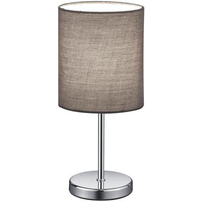 LED Tafellamp E14 Fitting - Stijlvolle Mat Grijze Aluminium Tafelverlichting