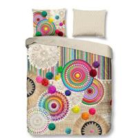 Hip katoenen dekbedovertrek 2 persoons - thumbnail