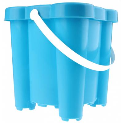 Yello emmer zandkasteel 18 x 18 x 19 cm blauw