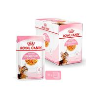 Royal Canin Kitten Sterilised natvoer kat (in gelei) 1 doos (12 x 85 g) - thumbnail