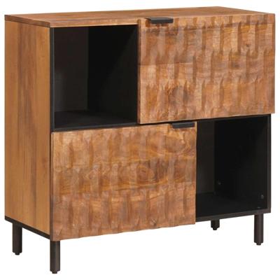 Dressoir Effen Acacia Bruine Afwerking