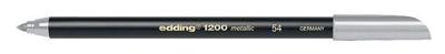 Edding Colorpen 1200 Zilver Metallic Edding Colorpen 1200 Zilver Metallic
