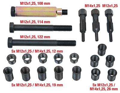 KS Tools 150.5060 THREADfix reparatieset M12x1,25 gloei+bougies, 21-delig KS Tools 150.5060 THREADfix reparatieset M12x1,25 gloei+bougies, 21-delig