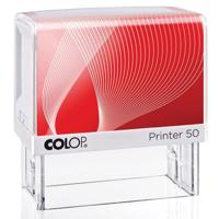 Colop stempel met voucher Printer 50, max. 7 regels, ft 69 x 30 mm - thumbnail