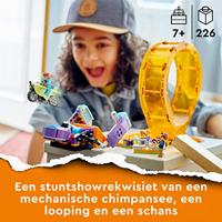 LEGO city 60338 verpletterende chimpansee stunt loop - thumbnail