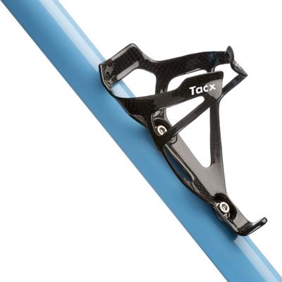 Tacx deva bidonhouder carbon zwart