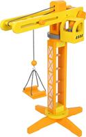 Small Foot - houten kraan bouwplaats met accessoires, 14dlg. - thumbnail