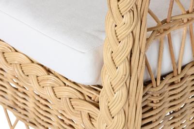 Leunstoel DKD Home Decor Wit Natuurlijk 56 x 63 x 86 cm Leunstoel DKD Home Decor Wit Natuurlijk 56 x 63 x 86 cm