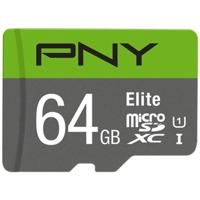PNY Elite 64 GB MicroSDXC Klasse 10 - thumbnail