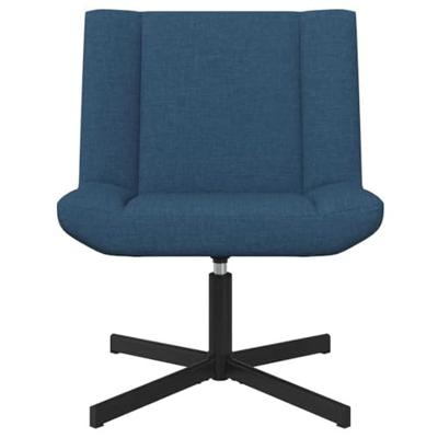 Draaistoel Blauw Stof