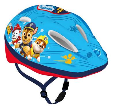 Nickelodeon fietshelm jongens blauw/rood maat 52-56 cm