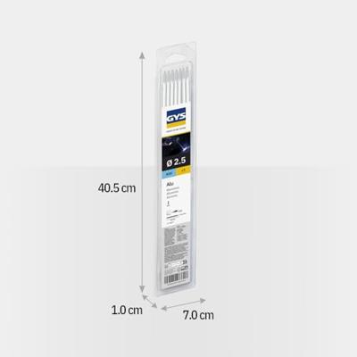 GYS 5192073708 Aluminium elektroden | Ø2,5 x 350 mm | 7 stuks -5192073708