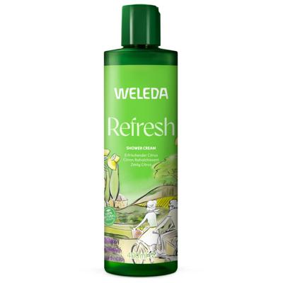 Weleda Refresh douchecreme citrus bio 400 Milliliter