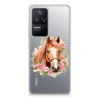 TPU Hoesje voor Xiaomi Poco F4 Paard - thumbnail