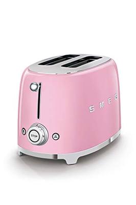 Smeg TSF01PKEU Broodrooster Roze Smeg TSF01PKEU Broodrooster Roze