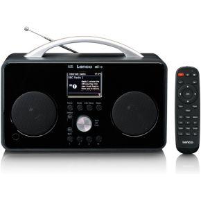 Lenco Internet DAB+/FM-radio met Bluetooth-afstandsbediening en oplaadbare batterij - PIR-645BK