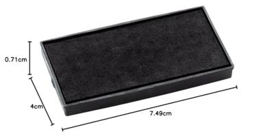 Stempelkussen Colop E/50 zwart