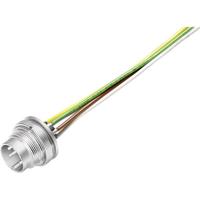 binder 09 0473 782 08 Miniatuur-rondconnector Flensstekker Totaal aantal polen: 8 1 stuk(s) - thumbnail