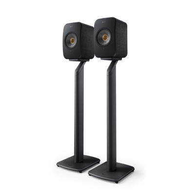 KEF Combi Deal S1 Stand + LSX II Wireless Stereo Speakers - Zwart