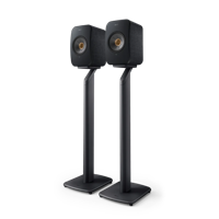 KEF Combi Deal S1 Stand + LSX II Wireless Stereo Speakers - Zwart - thumbnail