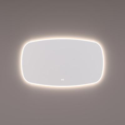 HIPP Design spiegel Deens Ovaal 120 x 70 cm met Directe en Indirecte LED Rondom + Spiegelverwarming Kleurenwissel en Touch Dimmer