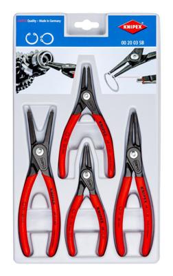Knipex Borgveertangen set type 48 + 49 4-delig - 00 20 03 SB - 002003SB