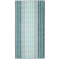 Cawö Cawö Noblesse Seasons Badhanddoek Streifen - mint - 80x150 - thumbnail