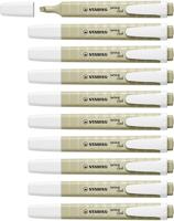 Markeerstift stabilo swing cool nature moddergroen | 10 stuks - thumbnail