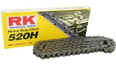 RK Chain 520h 120 c gray/gray open