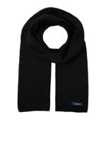 Jack - Jones Jacdna Knit Scarf Noos 12098582 Sjaals Black - thumbnail