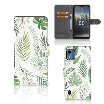 Nokia C12 Hoesje Leaves Nokia C12 Hoesje Leaves