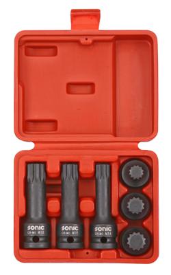 Bitdopset 1/2", kracht 6-dlg. 300601