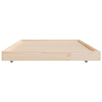 Bedframe zonder matras massief grenenhout 90x190 cm