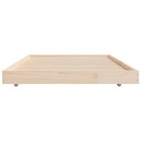 Bedframe zonder matras massief grenenhout 90x190 cm - thumbnail