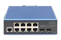 Digitus DN-651157 Industrial Ethernet Switch 8 + 2 poorten 1 GBit/s - thumbnail