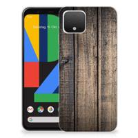 Google Pixel 4 | Bumper Hoesje | Steigerhout - thumbnail