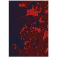 Jackie And The Fish - Vloerkleed Late Shower Chinese Red (outlet) - 170x240 cm - thumbnail