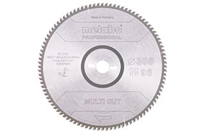 Metabo Cirkelzaagblad "Multi Cut" HW/CT Ø 305 mm, 96T FZ/TR - 628091000
